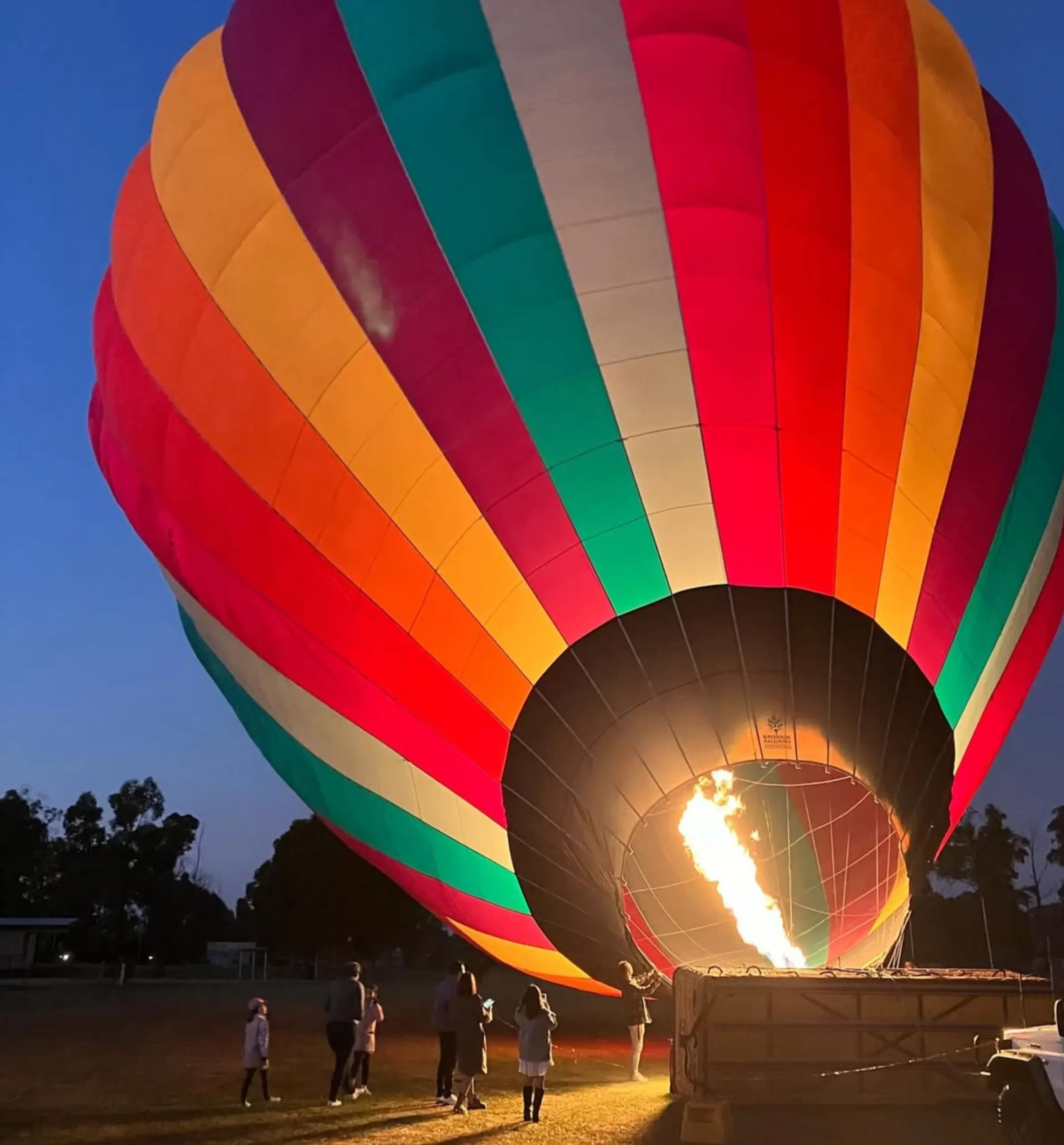 Hot Air Balloon, Yarra Valley