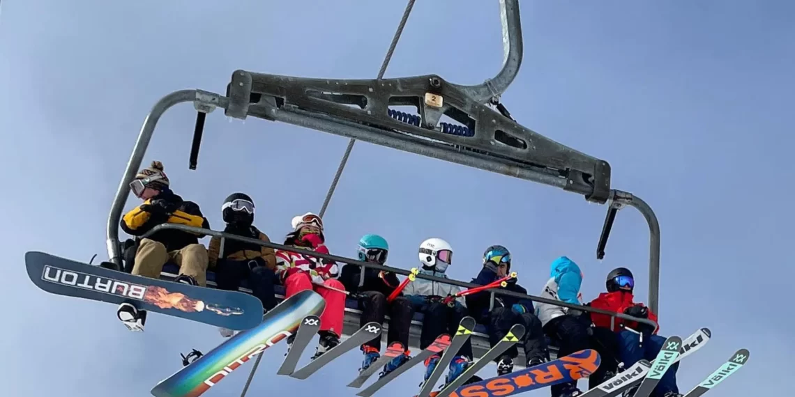 Child Learn to Snowboard in Australia